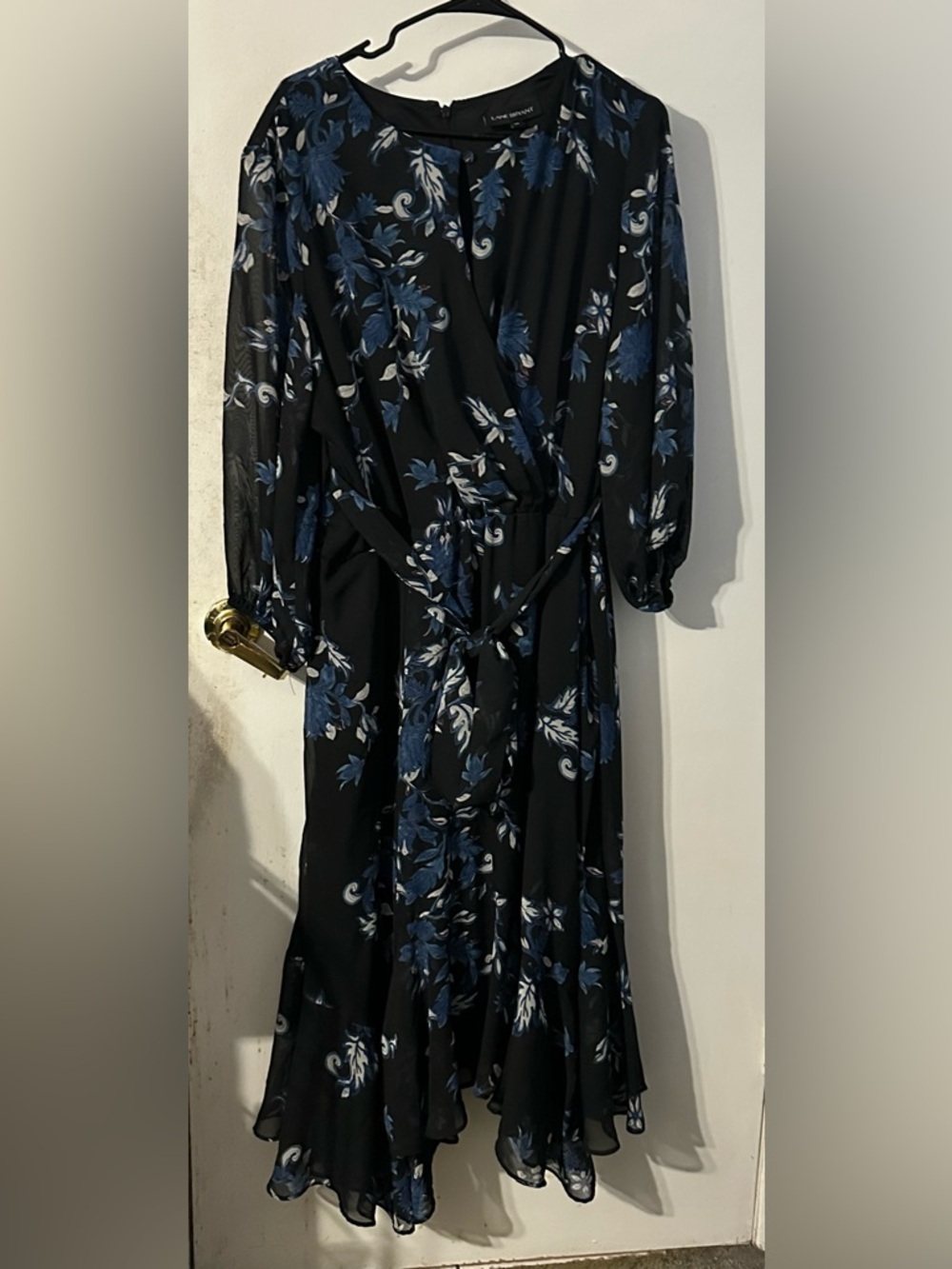 Lane Bryant Floral High Low Dress